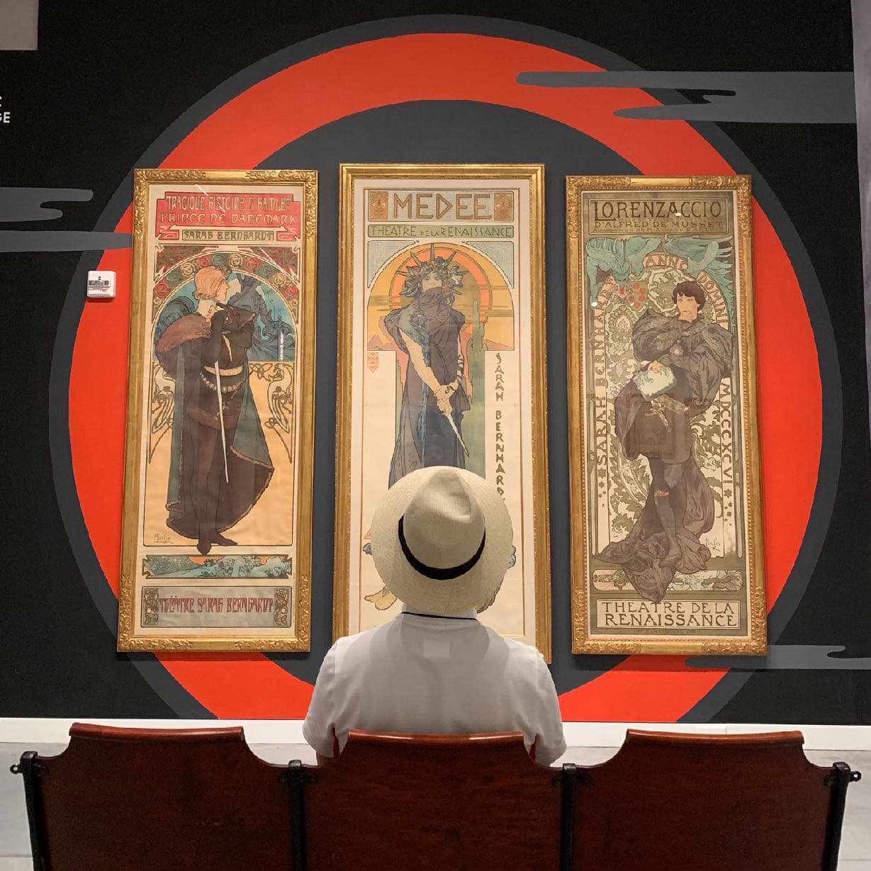 Art Nouveau theatre posters exhibition